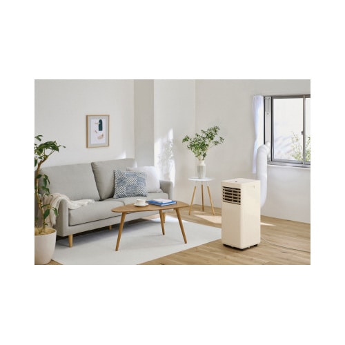 ポータブルクーラー アイボリー