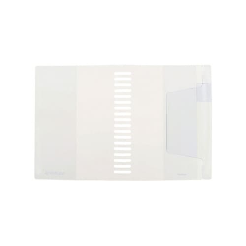 ポケット付 メモカバー L クリア