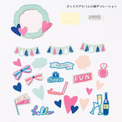 サプライズボックスアルバムMサイズ六角形2個入