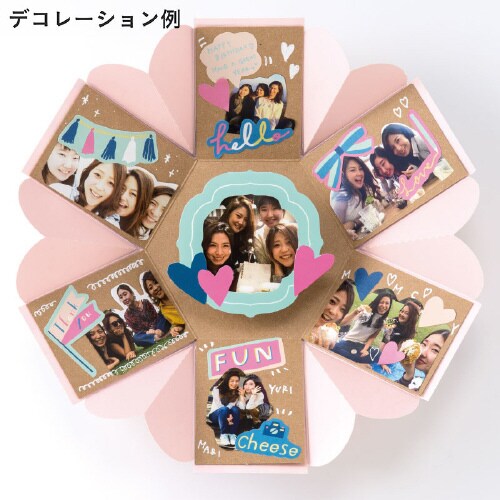 サプライズボックスアルバムMサイズ六角形2個入