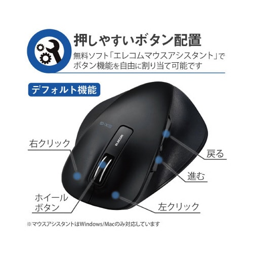 エレコムM−XGL10DBSBK