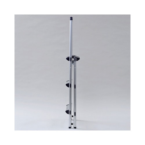 取っ手がついて開閉簡単 上枠付き踏み台3段