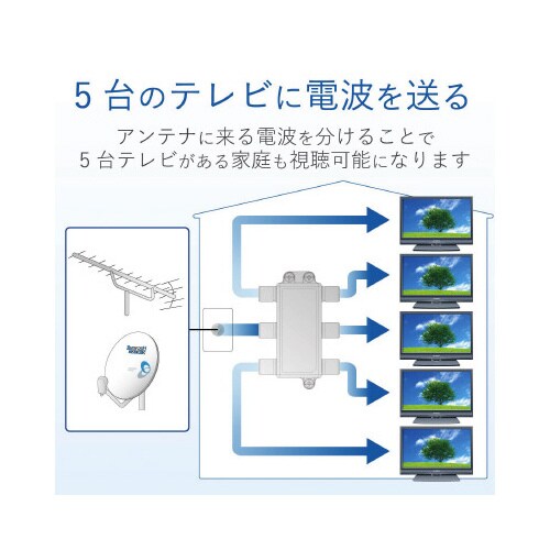 5分配器 1端子通電型