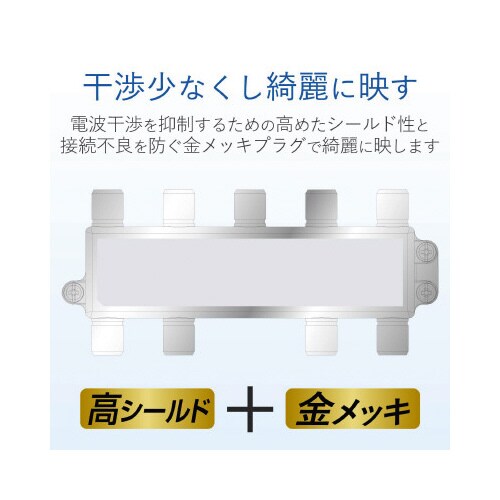 8分配器 1端子通電型