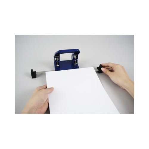 2穴パンチ 45枚穿孔 ブルー