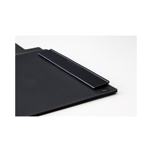 クリップファイル<エアークッション> A4 黒