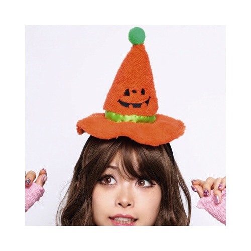 ふわもこパンプキンウィッチカチューシャ