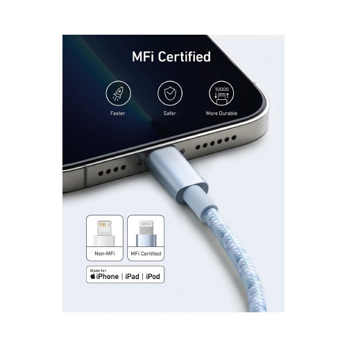 USB−C & ライトニング ケーブル 1.8m