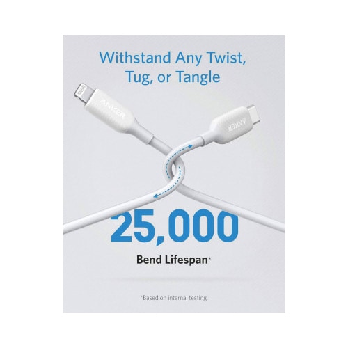 USB−C & ライトニング ケーブル 0.3m