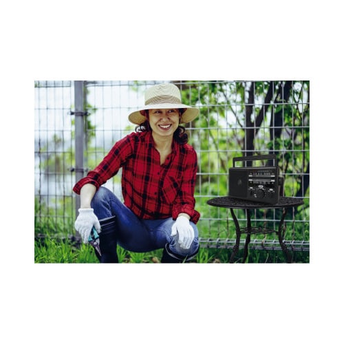 aiwa audio−G PHR12卓上ラジオBK