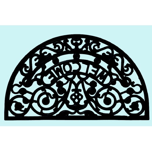 ガーデンマット半円形