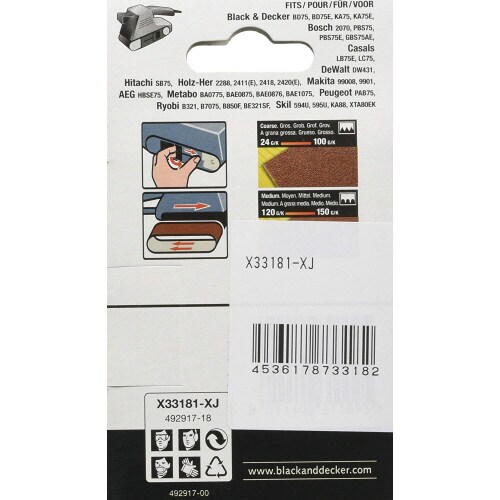 サンディングベルトセット