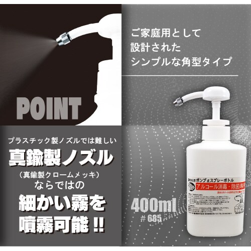 ポンプ式スプレーボトル