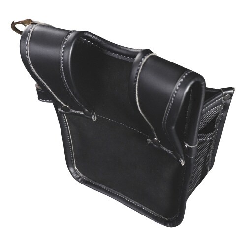 建築薄型腰袋1段(黒金)