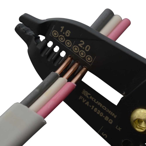 電工VAストリッパ(黒金)