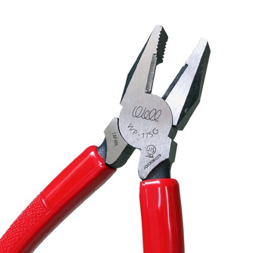 ペンチ絶縁グリップ付