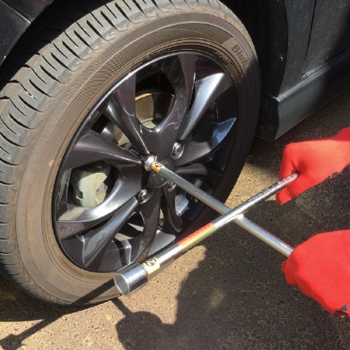 クロスレンチ磨クローム