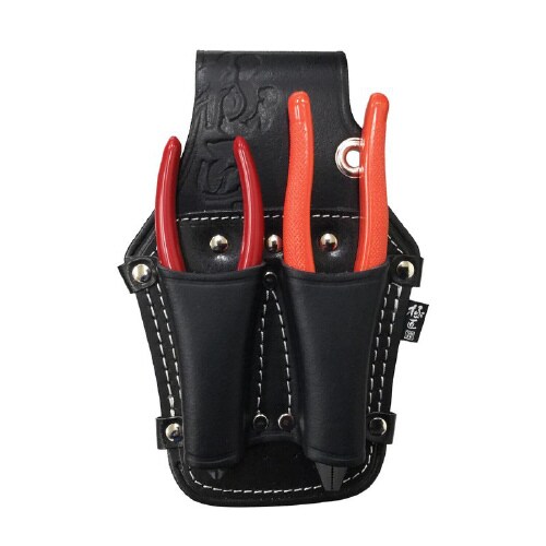 極匠黒革ペンチ差2丁