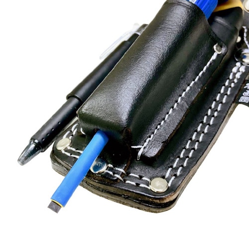 極匠黒革カッター差2段