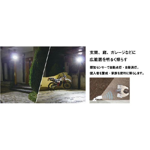 LEDセンサーライト