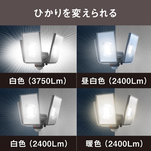 12.5W×3灯LEDセンサ−ライト