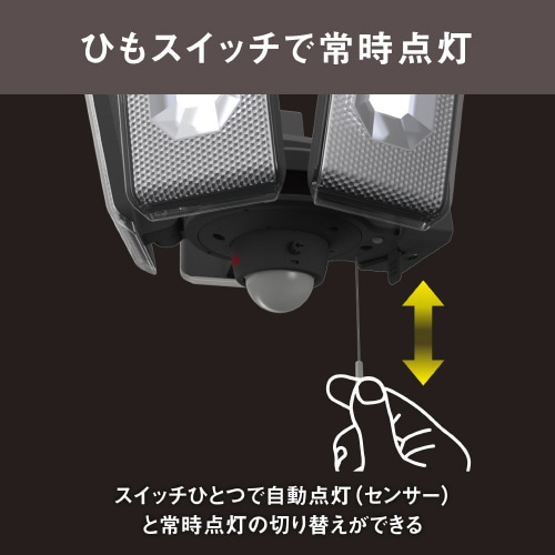 12.5W×4灯LEDセンサ−ライト