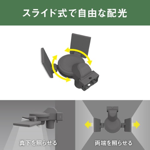 5W×2灯LED充電センサ−ライト