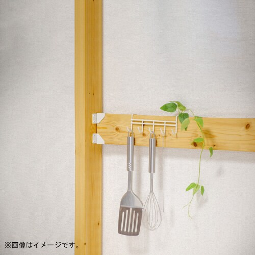 フック5連ホワイト