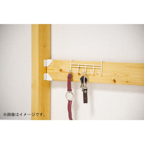 フック5連ホワイト
