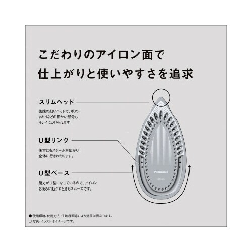 コード付きスチームアイロン