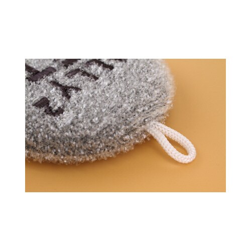 洗剤不要のペット用食器洗い グレー