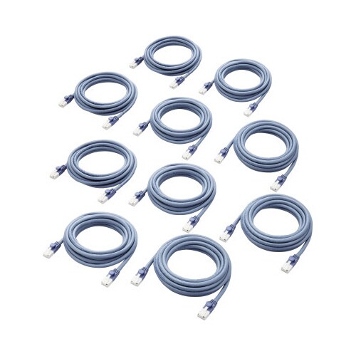 LANケーブル CAT6 3m 10本セット