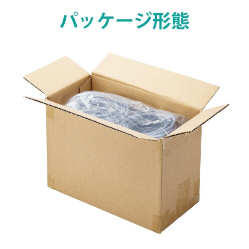 LANケーブルCAT6準拠EU3mブルー20個