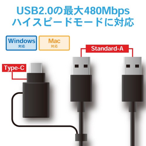 データ移行ケーブルUSB2.0アダプタ