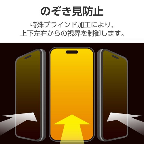 DuraforceEX法人フィルムのぞき見防止