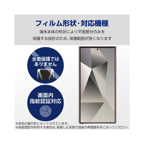 GalaxyS24Ultraガラスフィルム超透