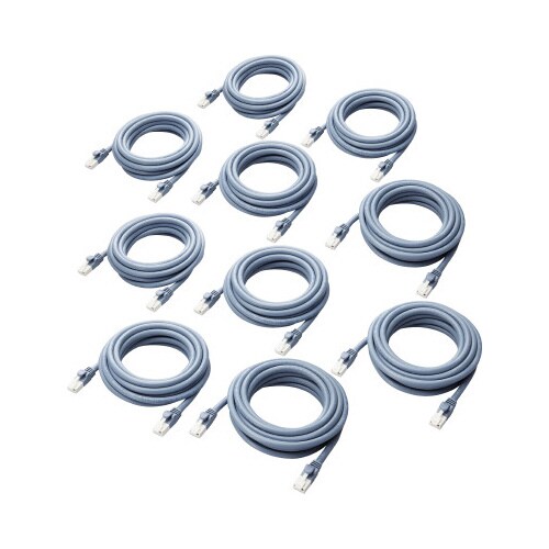 LANケーブル CAT6A 3m 10本セット
