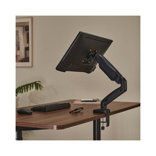 液晶モニターアーム メカニカルスプリング1画面BK