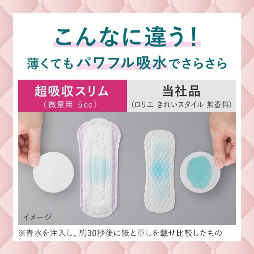 ロリエさらピュア吸水 80cc 16枚 軽失禁×8