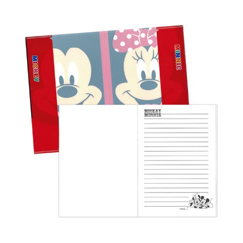 顔柄A5カバー付きノート