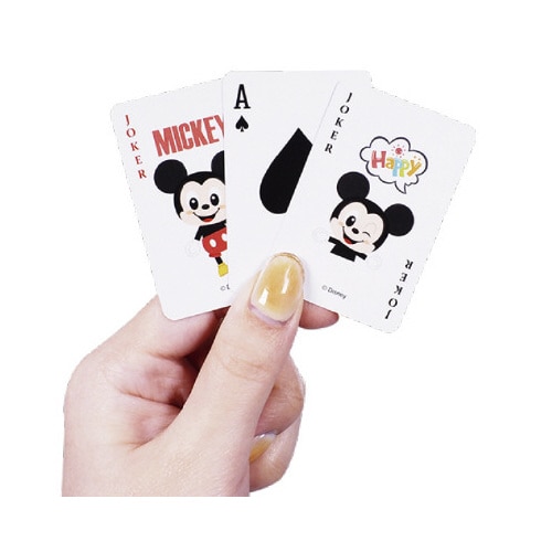 顔柄カラフルミニトランプ2