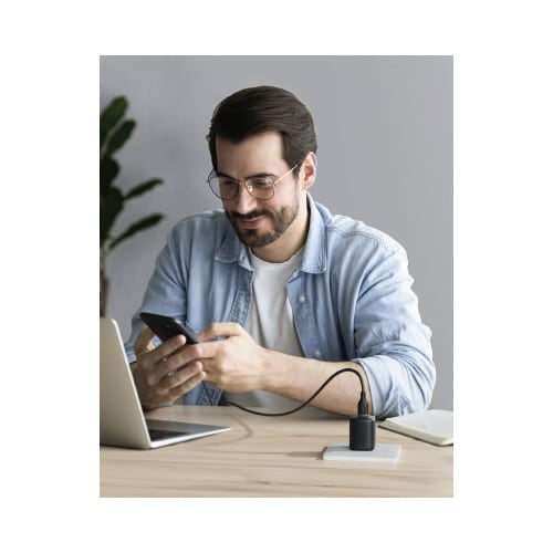 USB−A×2ポート 折りたたみ式充電器 黒