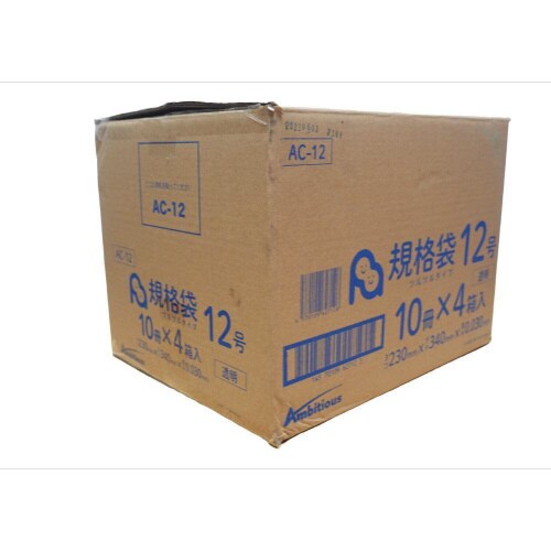 規格袋12号0.030厚透明100枚×40冊