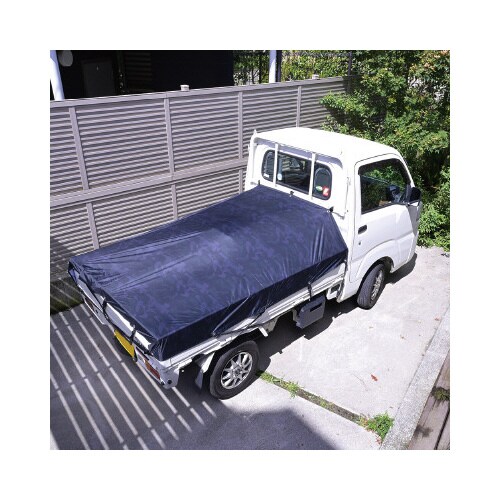 軽がる2層式防水シート ブラックカモ