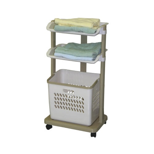 オプトランドリーラック3段 ベージュ