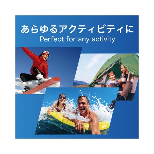 防水防塵デジタルカメラ IP68 約1300万画素