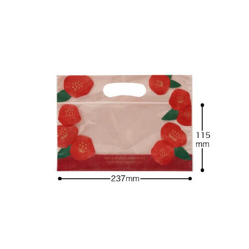 和風ジップ付バッグ SW つばき 30枚入