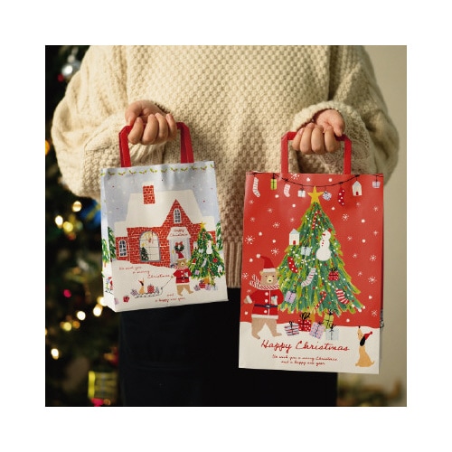 クリスマスベアラーペーパーバッグ 2 50枚入