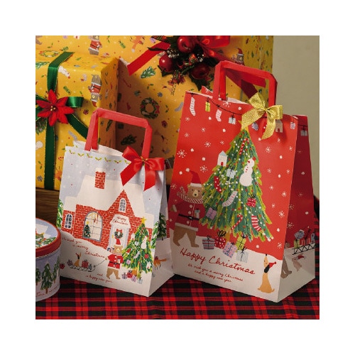 クリスマスベアラーペーパーバッグ 2 50枚入