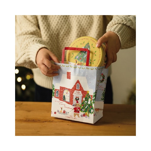 クリスマスベアラーペーパーバッグ 2 50枚入